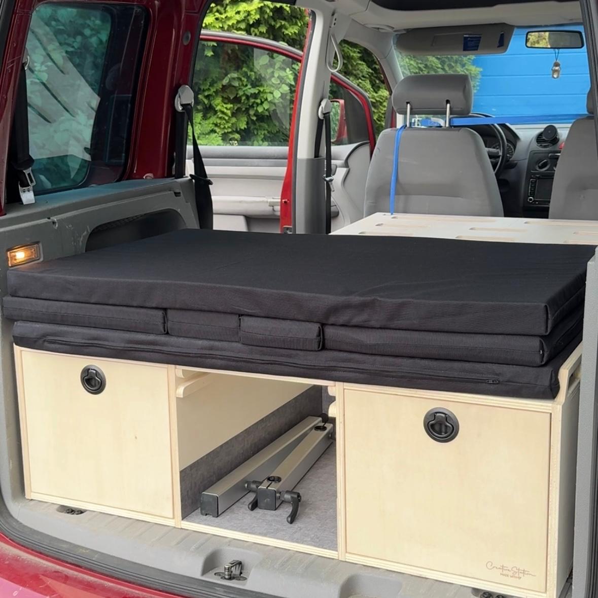camping bettsystem Mobiles Camping-Bettsystem für VW Caddy & weitere Vans 🚐 – VanBull
