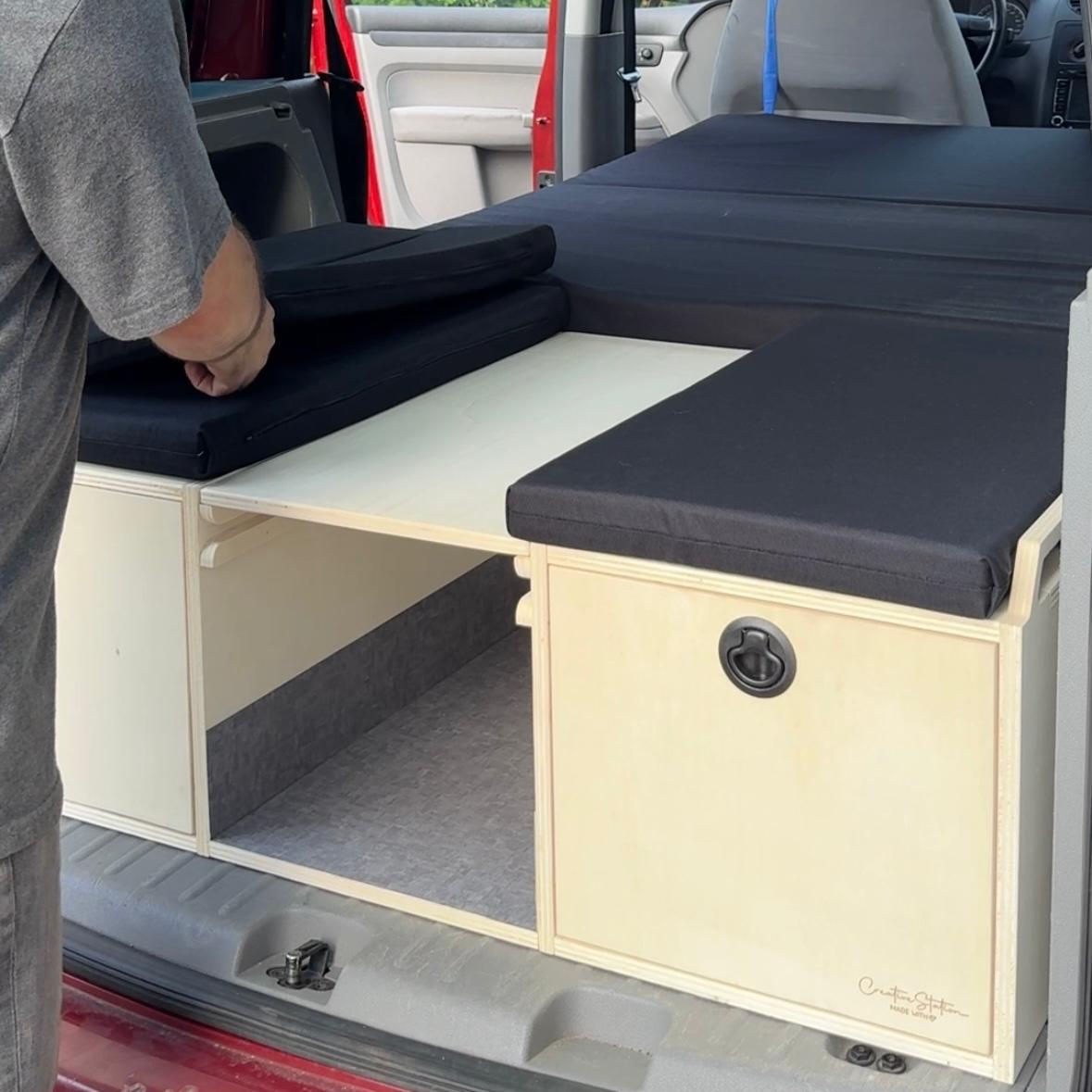 Mobiles Camping-Bettsystem für VW Caddy & weitere Vans 🚐