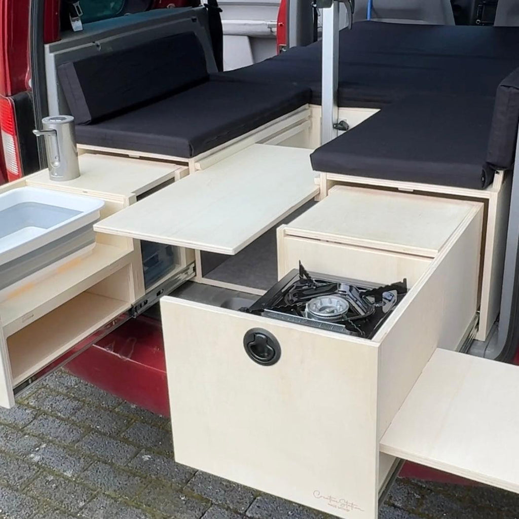 Mobiles Camping-Bettsystem für VW Caddy & weitere Vans 🚐
